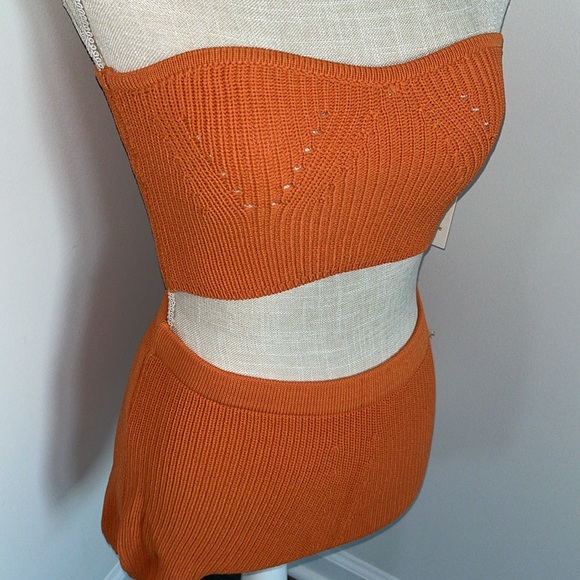 Knit two piece set- Orange - Picture 7 of 10